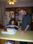Father Daughter Cake Decorating