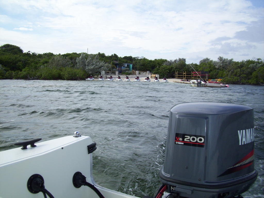 Taking a lagoon tour